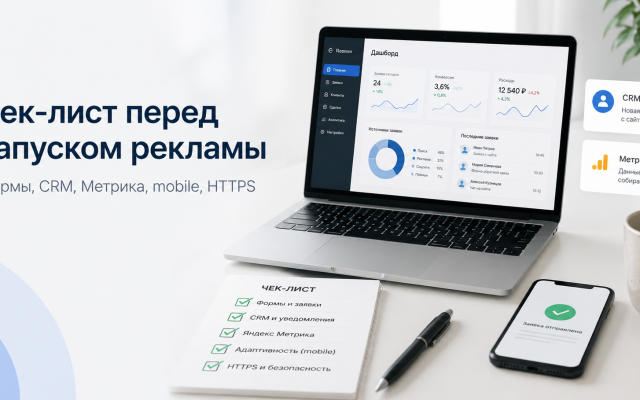 Что проверить на сайте перед запуском рекламы